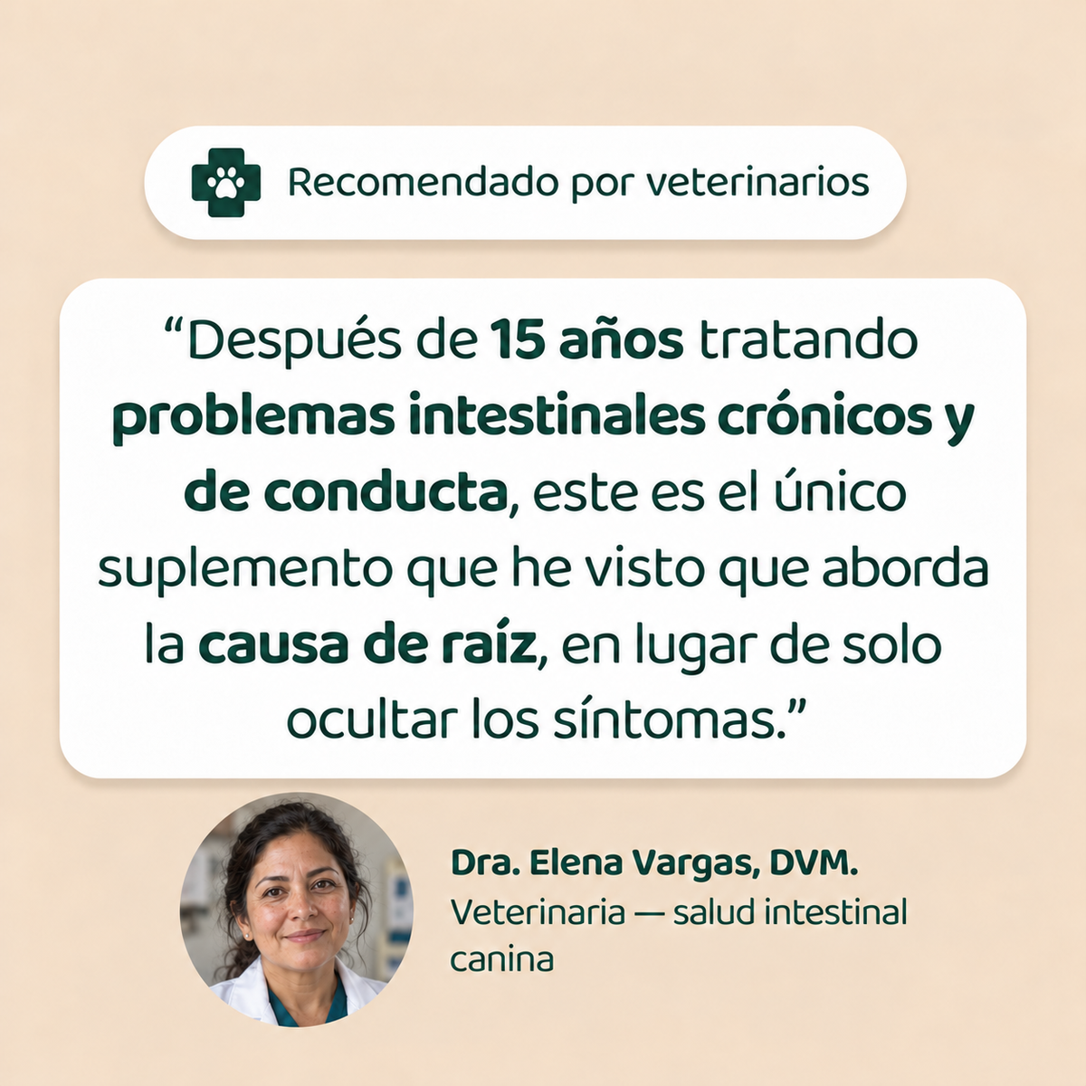 Mejoría de los síntomas en 2 semanas